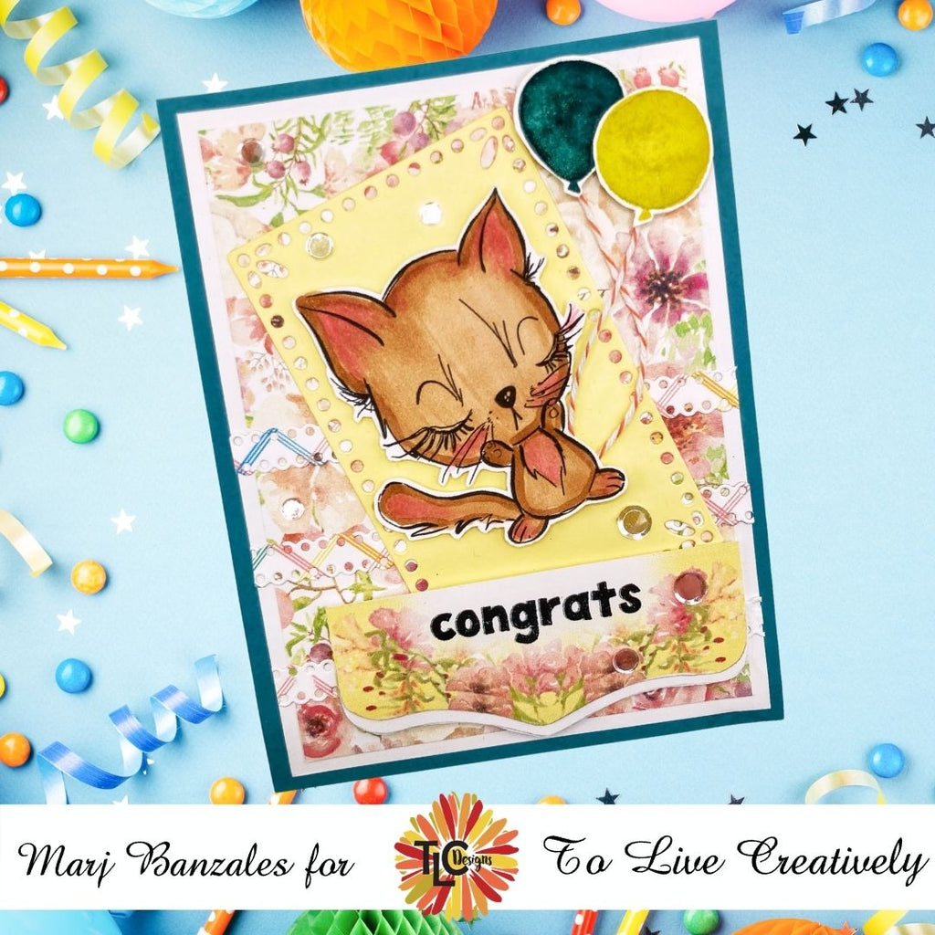 Congrats from the Lovely Kitty!