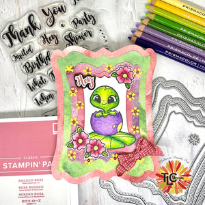 Layered Watercolor Naturals ~ Featuring Turtle-Licious Stamp Set