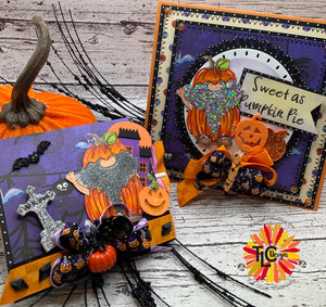 Sweet as Pumpkin Pie card and treat holder