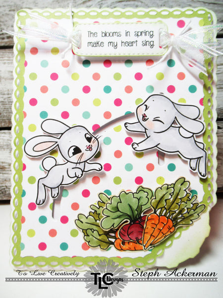 Hopping Hares Stamp Set