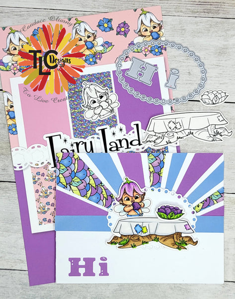 Fairy Land Slimline Stock Paper Pack