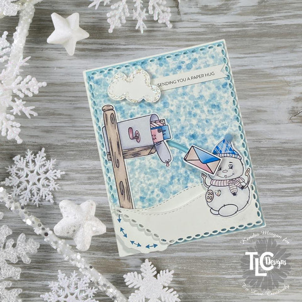 Snow Family Fun Mail Digital Stamps