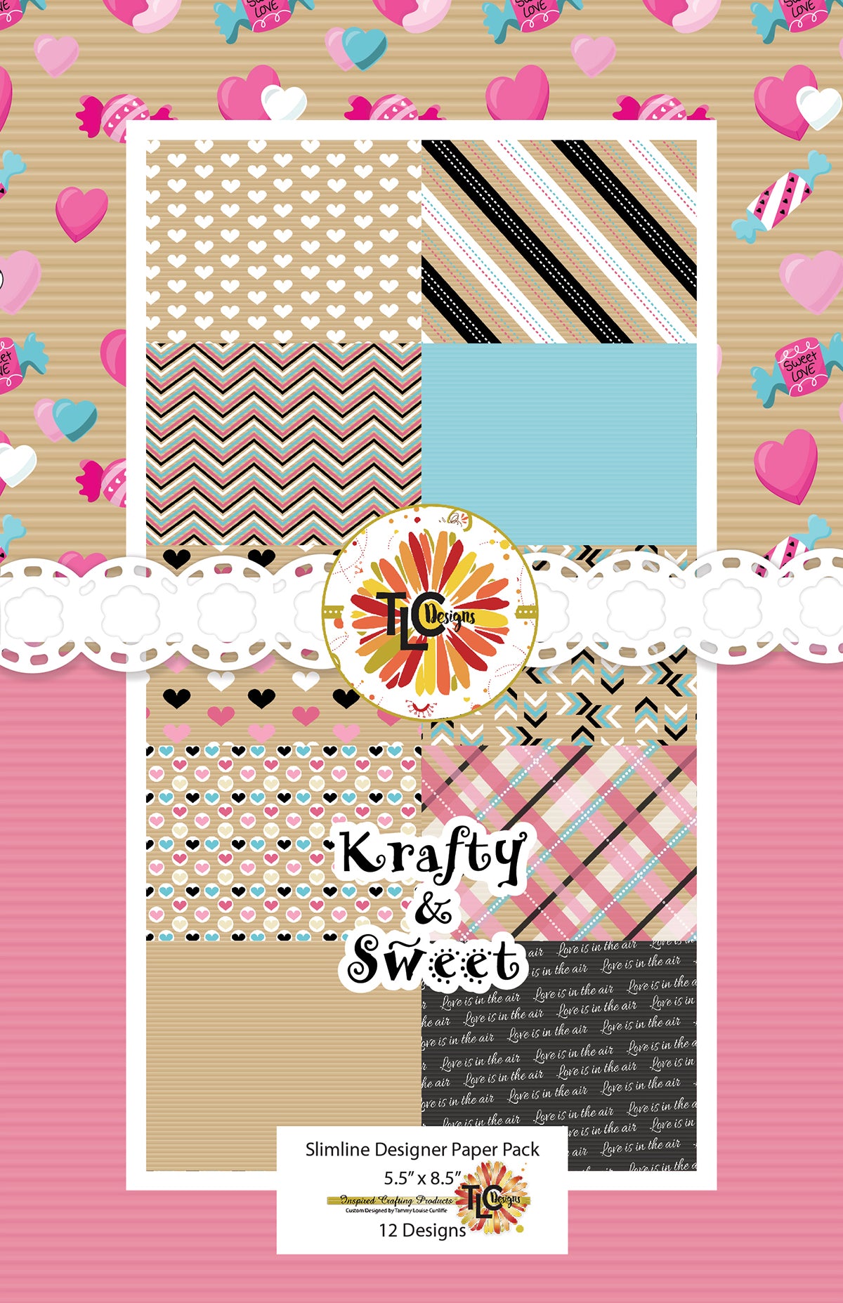 Krafty & Sweet Slimline Digital Paper