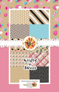 Krafty & Sweet Slimline Digital Paper