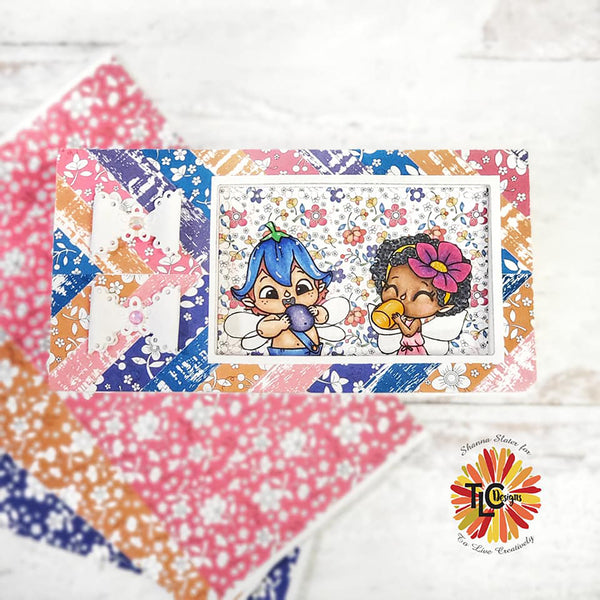 It's time to share and eat some seasonal goodies!  At TLC Designs, we have the perfect digital stamp set called Foraging Fairies that are perfect to help you celebrate with your friends and family.  Design your next greeting card with the sweetness of these illustrations by Maria Medel