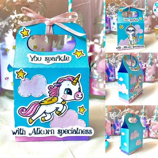 Alicorn Happiness Stamps
