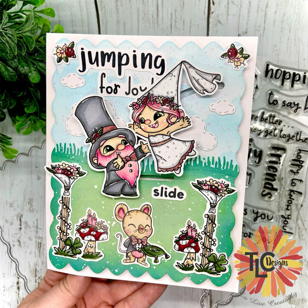 Hopping Friends Sentiment Stamp Set
