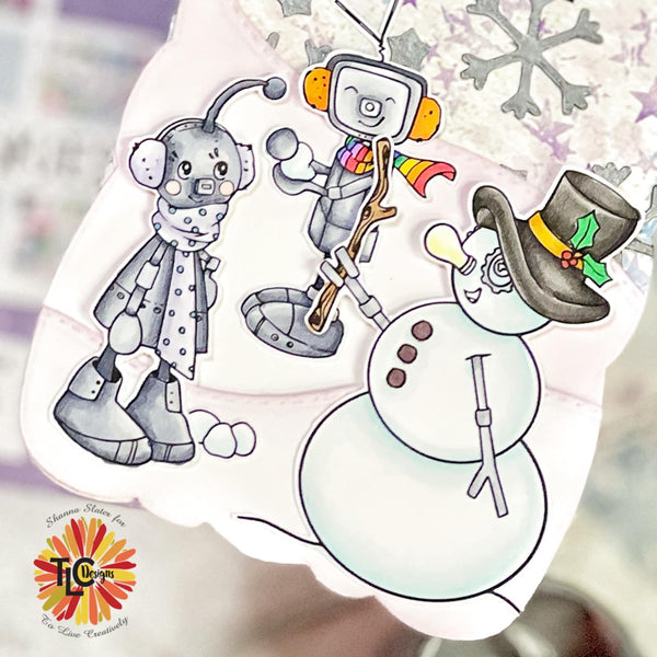 Snow Bot Friends Stamp Set
